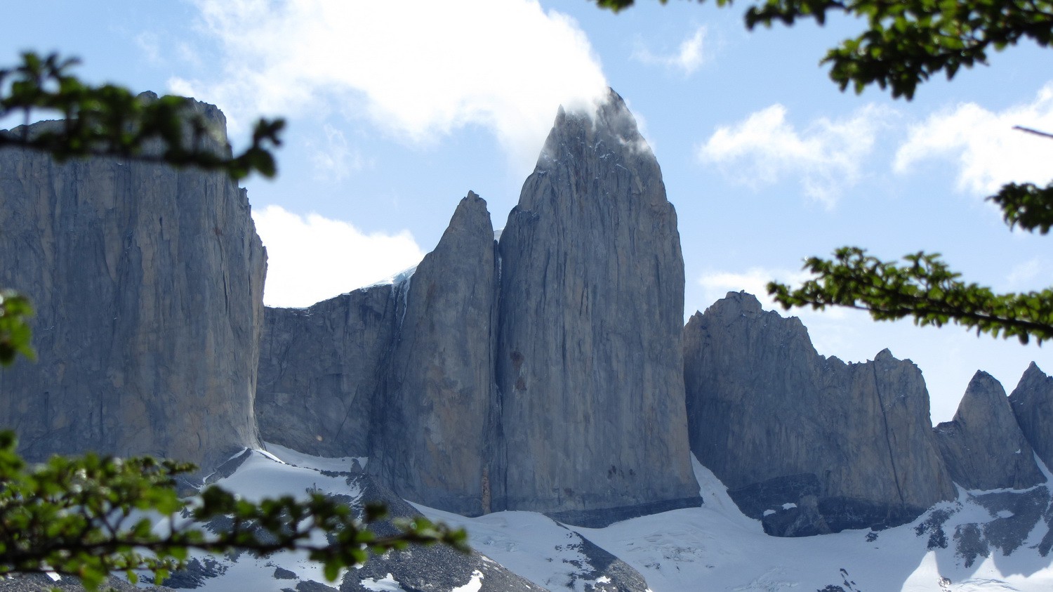 East face of Cerro Catedral (2168 meters)